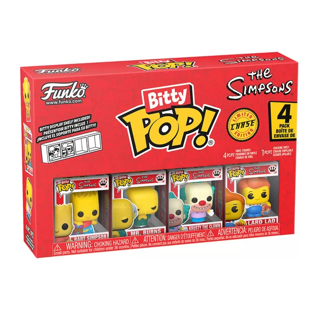 Набор игровых фигурок Bitty POP! - Барт (4 фигурки в асс.)
