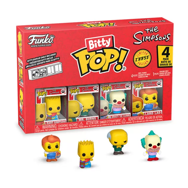 Набор игровых фигурок Bitty POP! - Барт (4 фигурки в асс.)