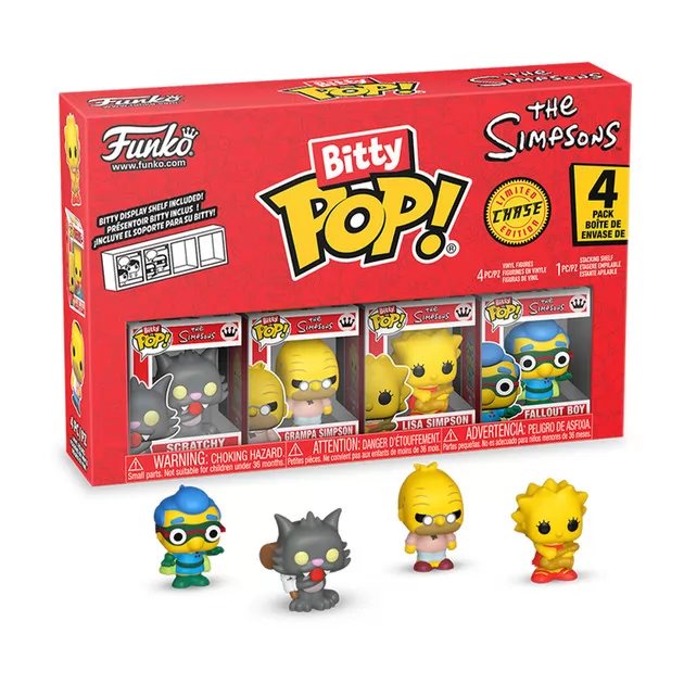 Набор игровых фигурок Bitty POP! - Царапка (4 фигурки в асс.)
