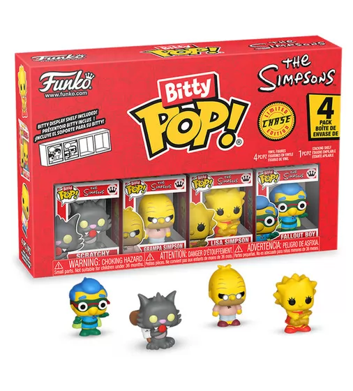 Набор игровых фигурок Bitty POP! - Царапка (4 фигурки в асс.) - 85710_1.jpg - № 1