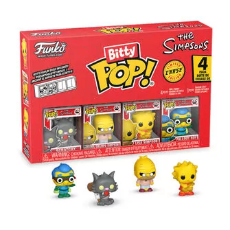 Набор игровых фигурок Bitty POP! - Царапка (4 фигурки в асс.)