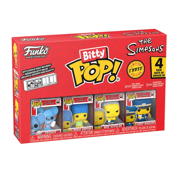 Набор игровых фигурок Bitty POP! - Щекотка (4 фигурки в асс.)