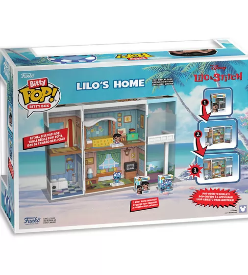 Игровой набор Bitty POP! Boxes серии Лило и Стич" - Домик Лило" - 85536_6.jpg - № 6