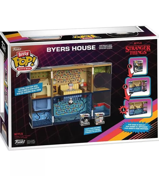 Игровой набор Bitty POP! Boxes серии Очень странные дела" - Дом Байерса" - 85534_6.jpg - № 6
