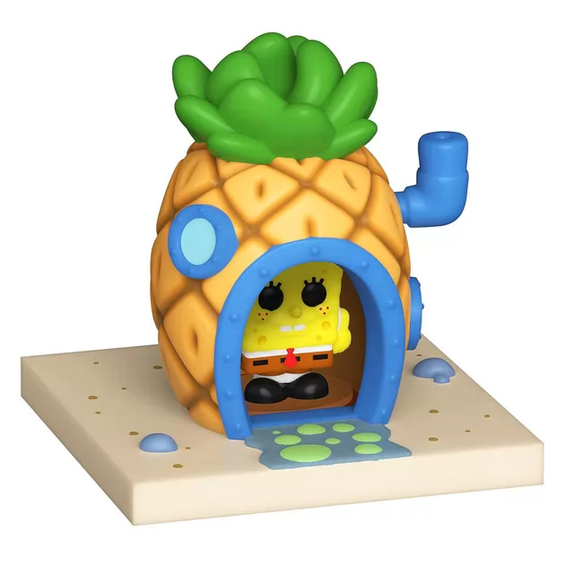 Набор фигурок Bitty Pop! Town - Губка Боб и его дом
