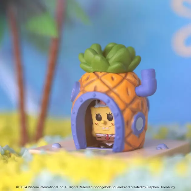 Набор фигурок Bitty Pop! Town - Губка Боб и его дом