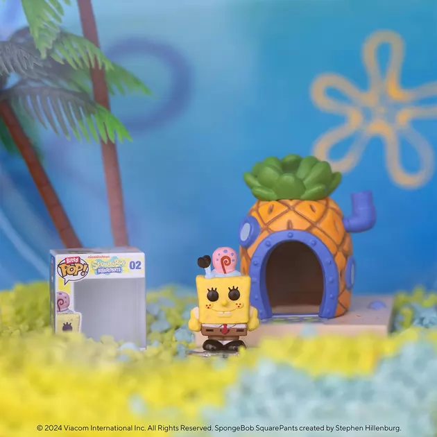 Набор фигурок Bitty Pop! Town - Губка Боб и его дом