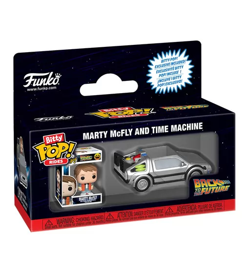 Набор фигурок Bitty Pop! Ride - Марти и машина времени - 85521_1.jpg - № 1