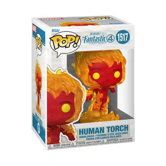 Игровая фигурка Funko POP! серии Фантастическая 4: Первые шаги - Человек-факел