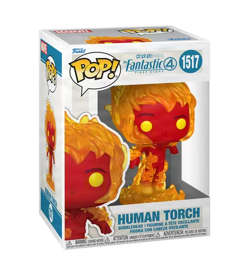 Игровая фигурка Funko POP! серии Фантастическая 4: Первые шаги - Человек-факел - 83586_1.jpg - № 1