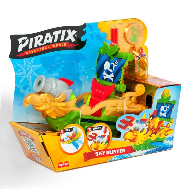 Игровой набор Piratix S - Пиратский корабль Небесный охотник