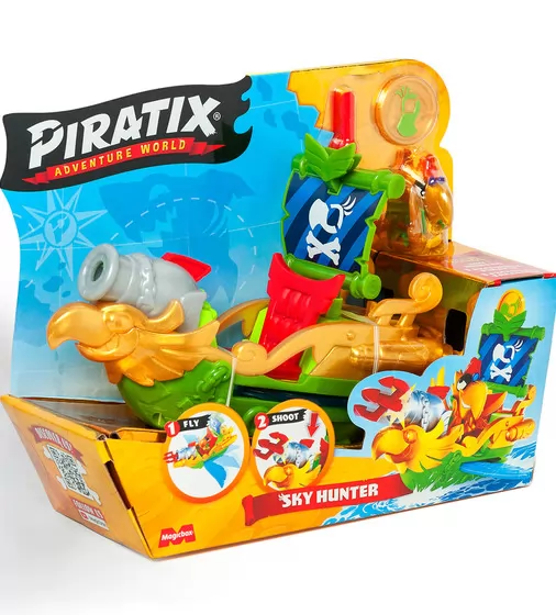 Игровой набор Piratix S - Пиратский корабль Небесный охотник - PPXSP114IN10_8.jpg - № 8