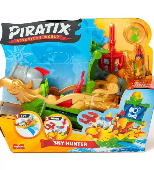 Игровой набор Piratix S - Пиратский корабль Небесный охотник - PPXSP114IN10_1.jpg - № 1