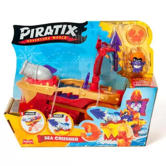 Игровой набор Piratix S - Пиратский корабль Морской громовержец