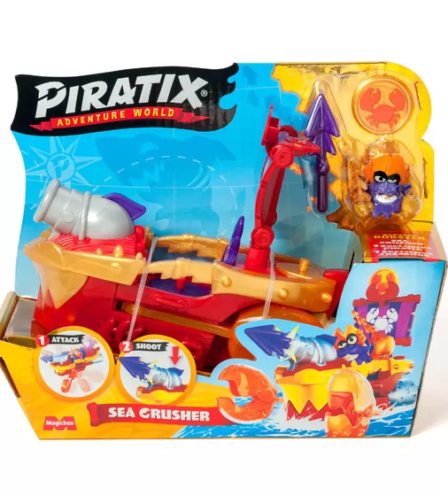 Игровой набор Piratix S - Пиратский корабль Морской громовержец - PPXSP114IN20_1.jpg - № 1