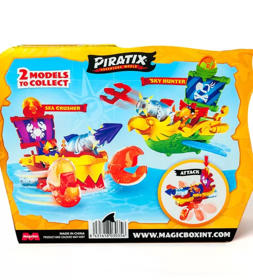 Игровой набор Piratix S - Пиратский корабль Морской громовержец - PPXSP114IN20_9.jpg - № 9