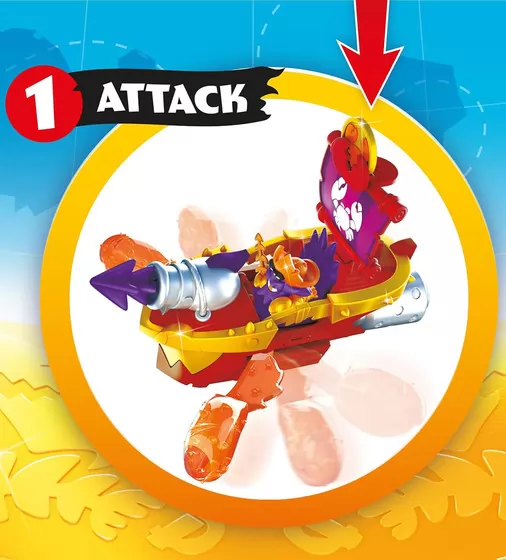 Игровой набор Piratix S - Пиратский корабль Морской громовержец - PPXSP114IN20_4.jpg - № 4