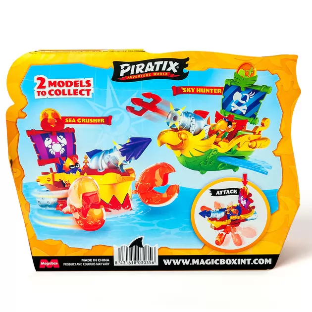 Игровой набор Piratix S - Пиратский корабль Морской громовержец