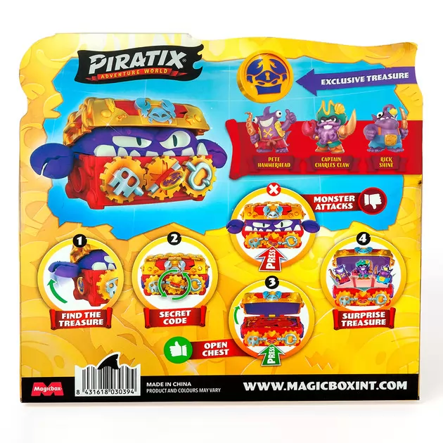 Игровой набор Piratix S - Сундук с сокровищами