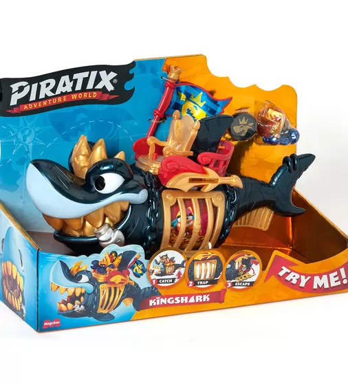 Игровой набор Piratix S - Королевская черная акула - PPXSP112IN11_8.jpg - № 8