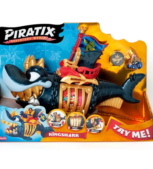 Игровой набор Piratix S - Королевская черная акула - PPXSP112IN11_1.jpg - № 1