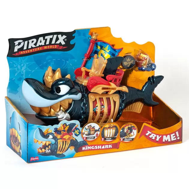 Игровой набор Piratix S - Королевская черная акула