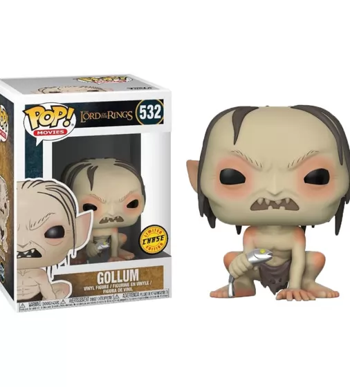 Игровая фигурка Funko POP! cерии Lord of the Rings/Hobbit S3 – Gollum (w/CH) - 13559-PX-1TN_4.jpg - № 4