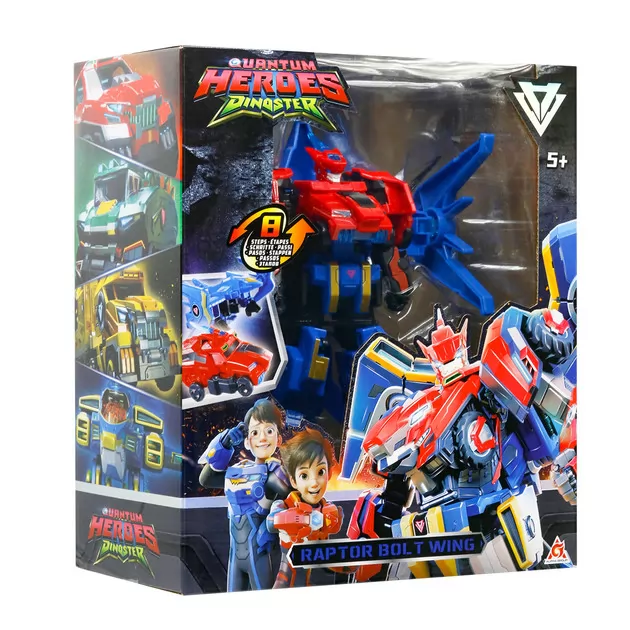 Zestaw do zabawy z robotem-transformerem DINOSTER &ndash; Raptor-Grotolot