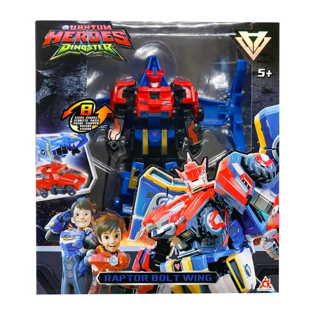 Zestaw do zabawy z robotem-transformerem DINOSTER &ndash; Raptor-Grotolot