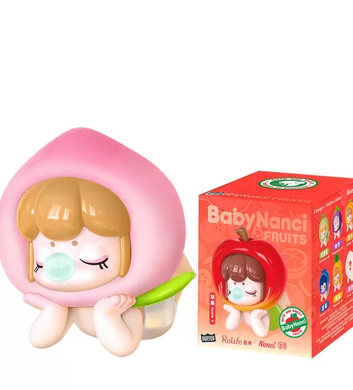 Figurka kolekcjonerska POP TOP Rolife z serii "Nanci" - OWOCOWE OKRUSZKI (w displayu, w asortymencie) - NBXX_1.jpg - № 1