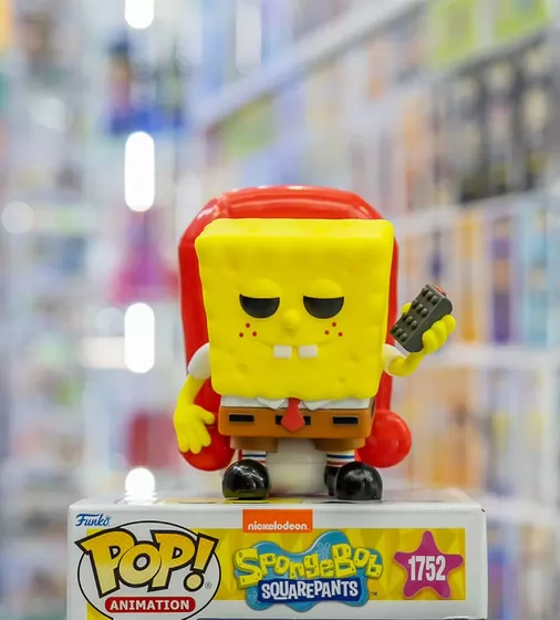 Игровая фигурка Funko POP! серии Губка Боб - Мем (Ight Imma Head Out) - 81071_3.jpg - № 3
