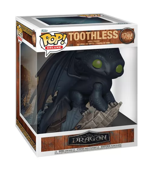 Игровая фигурка Funko POP! серии Как приручить дракона - Беззубик на скале - 86140_1.jpg - № 1