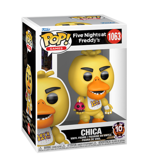Игровая фигурка Funko POP! серии 5 ночей с Фредди" - Чика с Мистером Кексом" - 87114_1.jpg - № 1