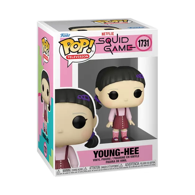Игровая фигурка Funko POP! серии Игра в кальмара 3 - Ен Хи
