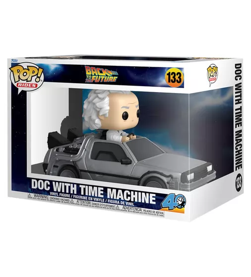 Игровая фигурка Funko POP! Rides серии Назад в будущее - Док в машине времени - 86449_1.jpg - № 1