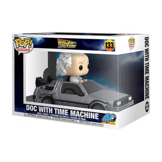 Игровая фигурка Funko POP! Rides серии Назад в будущее - Док в машине времени