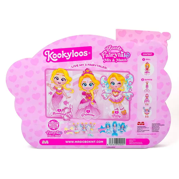 Игровой набор с куклой Kookyloos - Сердечко
