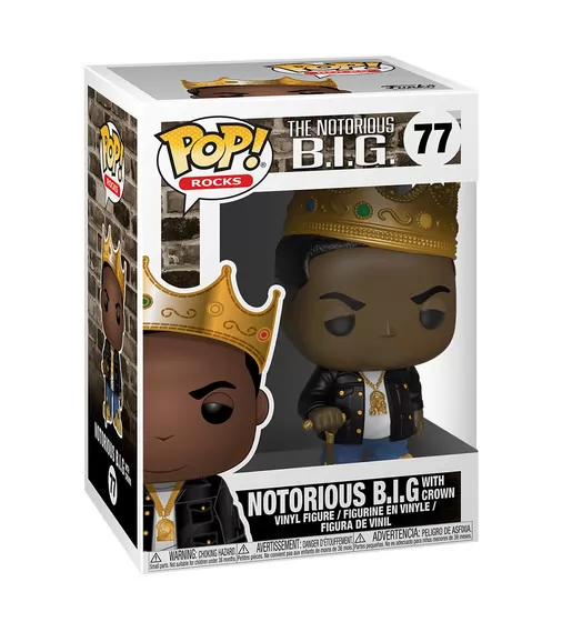 Игровая фигурка Funko POP! серии Music S5 - THE NOTORIOUS B.I.G. - 31550_1.jpg - № 1