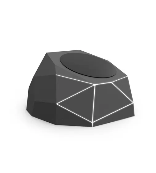 Беспроводное Зарядное Устройство Xoopar - Geo Dock (Черное С Белой Led-Подсветкой) - XP61063.21WL_1.jpg - № 1