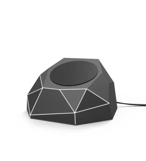 Беспроводное Зарядное Устройство Xoopar - Geo Dock (Черное С Белой Led-Подсветкой) - XP61063.21WL_2.jpg - № 2