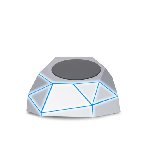 Беспроводное Зарядное Устройство Xoopar - Geo Dock (Серебристое С Синей Led-Подсветкой) - XP61063.12BL_2.jpg - № 2