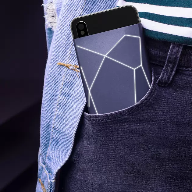 Беспроводная Портативная Батарея Xoopar - Geo Wireless Powerbank ( 5000 Ма*Ч)