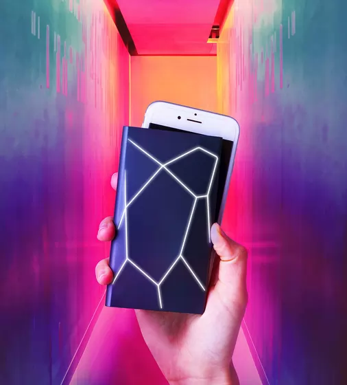 Беспроводная Портативная Батарея Xoopar - Geo Wireless Powerbank ( 5000 Ма*Ч) - XP61066.21L_12.jpg - № 12