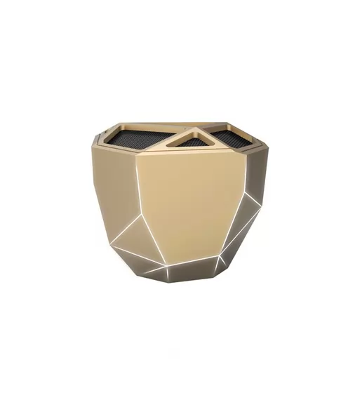 Акустика Xoopar - Geo Speaker (Золотая С Белой Led-Подсветкой, Bluetooth,Моно) - XP81016.13WL_1.jpg - № 1