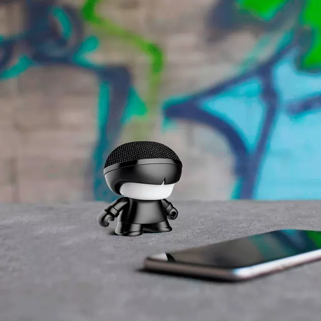 Акустика Xoopar - Mini Xboy (7,5 Cm, Черный Металлик, Bluetooth)
