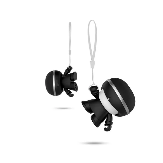 Акустика Xoopar - Mini Xboy (7,5 Cm, Черный Металлик, Bluetooth)