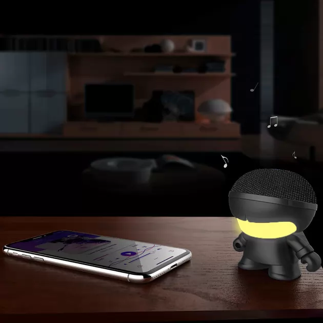 Акустика Xoopar - Mini Xboy (7,5 Cm, Черный Металлик, Bluetooth)