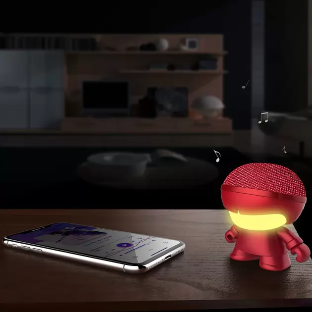 Акустика Xoopar - Mini Xboy (7,5 Cm, Красный Металлик, Bluetooth)
