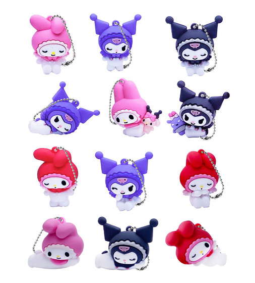 Фигурка-сюрприз на цепочке в шаре Cool Things - Моя Мелоди и Куроми - HK024_2.jpg - № 2