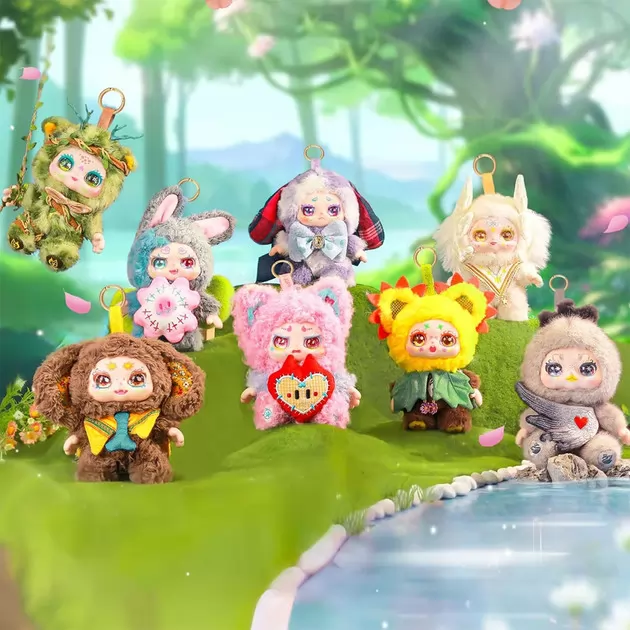 Коллекционная мягкая игрушка с кольцом POP TOP Kimmon - Очаровательные создания